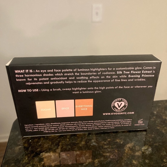 KVoss HEYELIGHTER Palette — 12 g. / 0.42 oz. Sealed/BRAND NEW!! - Picture 5 of 5